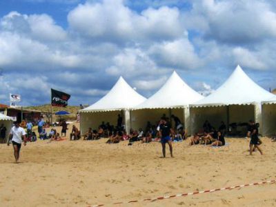 Beach Rugby Pagode 4x4m