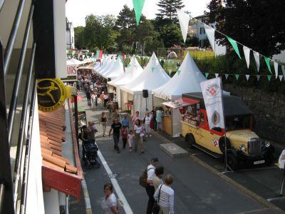 Festival Cambo Les Bains garden cottage